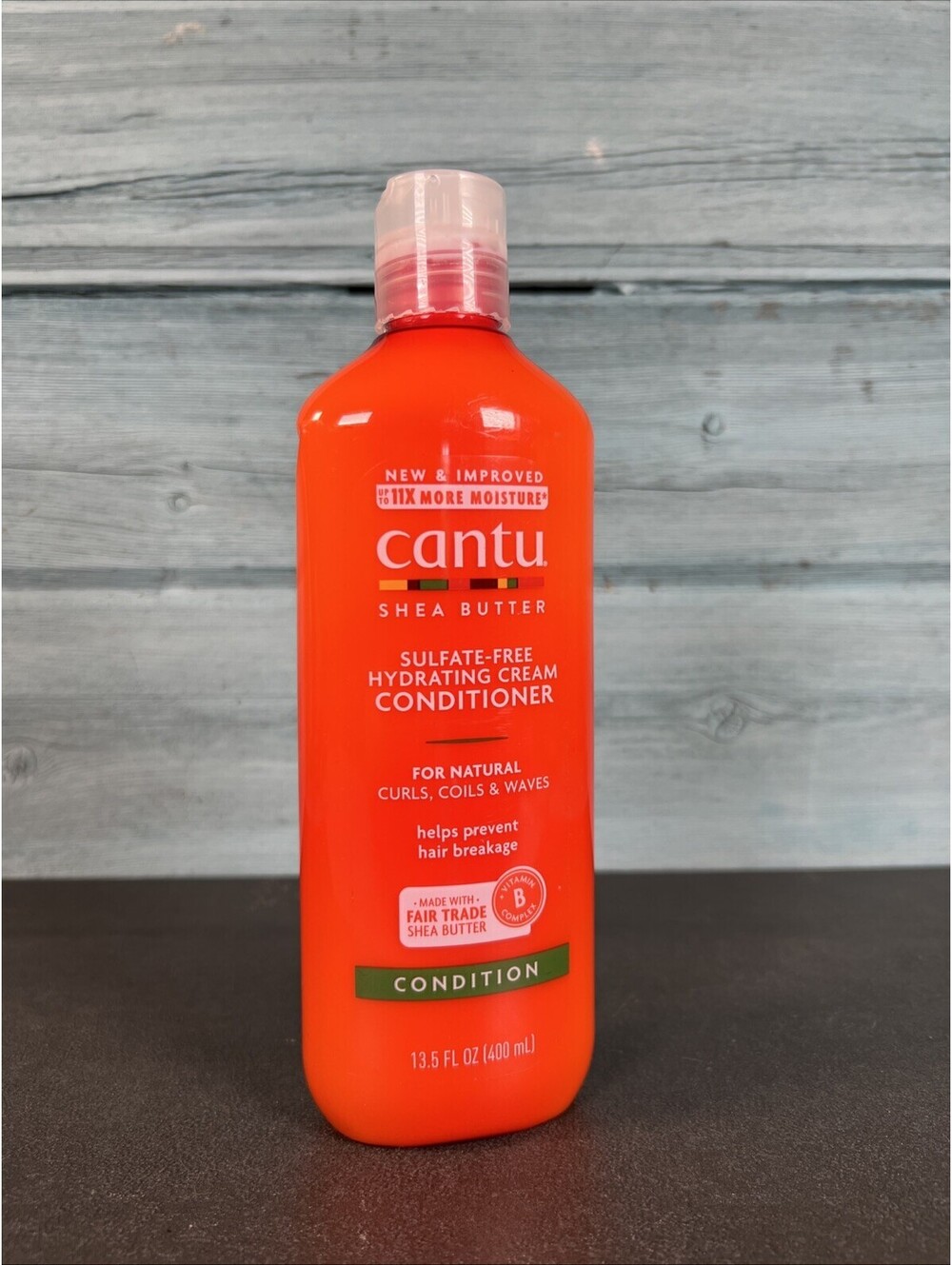Cantu Shea Butter Sulfate Free Hydrating, Cream Conditioner, 13.5 oz